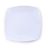 Fineline Settings 1510-WH-X, 10-Inch Renaissance White Plastic Dinner Plates, 10/CS
