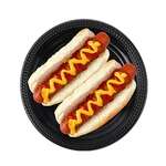 Fineline Settings 17RP10PP.BK, 10.25-inch ReForm Black Polypropylene Round Plate, 400/CS