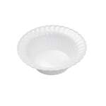 Fineline Settings 205-WH, 5 Oz Flairware Polystyrene White Dessert Bowl, 180/CS