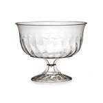 Fineline Settings 2088-CL, 8 Oz. Flairware Clear Plastic Dessert Cups, 240/CS