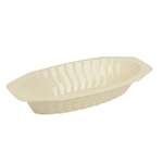 Fineline Settings 215-BO, 15 Oz Flairware Polystyrene Bone Serving Boat, 300/CS (Discontinued)