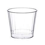 Fineline Settings 2409-CL, 9 Oz. Renaissance Clear Plastic Tumblers, 240/CS