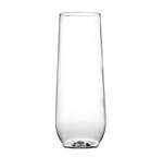 Fineline Settings 2710, 10 Oz. Renaissance Clear Stemless Champagne Flutes, 64/CS