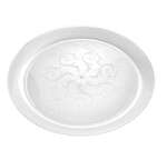 Fineline Settings 310, 10.75-Inch Savvi Serve Clear Plastic Plates, 240/CS