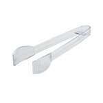 Fineline Settings 3307-CL, 7-Inch Platter Pleasers Clear Plastic Serving Tongs, 48/CS