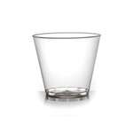 Fineline Settings 405-CL, 5 Oz. Savvi Serve Clear Plastic Tumblers, 500/CS