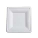 Fineline Settings 42SP08, 8-inch Conserveware Bagasse Square Plate, 500/CS (Discontinued)