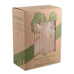 Fineline Settings 42STRJ.KR, 7.75-inch Conserveware Craft Paper Jumbo Straws, Compostable, Unwrapped, 3200/CS