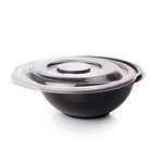 Fineline Settings 5080-FL, Super Bowl PET Flat Lid for 64 & 80 Oz Salad Bowl, 25/CS