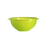Fineline Settings 5080-GRN, 80 Oz Super Bowl PET Green Salad Bowl, 25/CS (Discontinued)