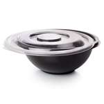 Fineline Settings 5320-FL, Super Bowl PET Flat Lid for 320 Oz Salad Bowl, 25/CS