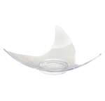 Fineline Settings 6202-CL, 3.75x3.75-Inch Clear Plastic Tiny Twists, 200/CS (Discontinued)