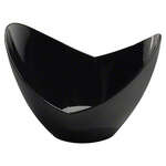 Fineline Settings 6302-BK, 3.5x2.6-inch Tiny Temptations Black Oval Tiny Bowls, 240/CS