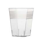 Fineline Settings 6404-CL, 2.25x3-Inch Clear Plastic Tiny Tumblers, 200/CS