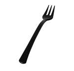 Fineline Settings 6500-BK-X 4-Inch Black Plastic Tiny Tines/Forks, 48/PK