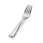 Fineline Settings 703, Silver Secrets Plastic Forks, 600/CS