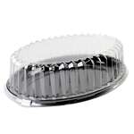 Fineline Settings DDOS925.L, 25x14.5-inch Platter Pleasers PETE Oval Dome Lid, 40/CS (Discontinued)