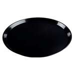 Fineline Settings P16000.BK, 16-inch Platter Pleasers Black Heavy Duty Round Platter, 25/CS