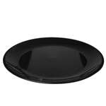 Fineline Settings PAV12.BK, 12-inch Platter Pleasers Black Pavilion Round Platter, 25/CS