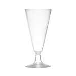 Fineline Settings SE1049.CL, 5.5 Oz SelfEco PLA Compostable Clear Champagne Flute, 2-Piece Set, 50/CS (Discontinued)