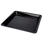 Fineline Settings SQ5212PP.BK, 12x12-inch ReForm Polypropylene Black Square Platter, 25/CS