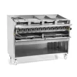 Galaxy Group Pegasus CB-36G, 36-Inch Heavy-Duty Gas Charbroiler with Open Base