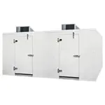 Galaxy Group Astra CMB10X13, 9'10" L x 13'2" W x 7'7" H Commercial Walk-In Combo Cooler & Freezer With Floor