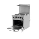Galaxy Group Pegasus R-36E, 36-Inch Electric Range With 6 Stage Heat Controls - 208V