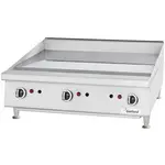 Garland GTGG24-GT24, 24-Inch Wide Heavy-Duty Gas Counter Thermostat-Controlled Griddle, NSF, CSA