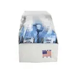 Germium GRB2SBL 2 Oz Silicone Blue Holder Bottle Gel Hand Sanitizer, 70% Isopropyl Alcohol, 14/Tray