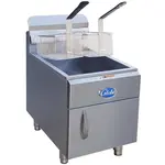 Globe GF30G, 30 Lbs Countertop Fryer - Natural Gas