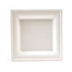 Green Wave GS-P006 6x6-Inch Green Square Bio Plate, 400/CS