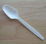 Green Wave International Green Wave SPOON-WHTM Epoch White Mid-Size Bio Spoon, 1000/CS