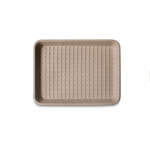 Green Wave International Green Wave TW-TOO-041 9x12-Inch Redo Natural Brown Service Waffle Tray, 250/CS