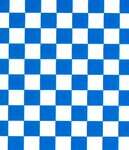 Handy Wacks FDP12BC-X, 12x12-Inch White Flat Deli Paper with Blue Checkerboard Print, 1000-Piece Pack