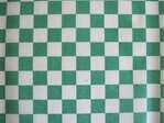Handy Wacks FDP12GC, 12x12-Inch White Flat Deli Paper with Green Checkerboard Print, 3000/CS