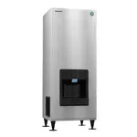 Hoshizaki DKM-500BWJ, Crescent Cuber Icemaker, Water-cooled, Built in Storage Bin