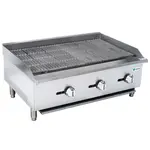 Hurakan HKN-CBG36A, 36-Inch Gas Countertop Charbroiler