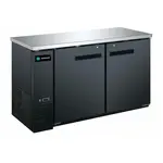 Hurakan HKN-GBB2460, 60-Inch Back Bar Cooler, Solid Doors