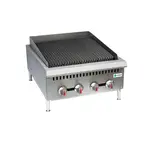 Hurakan HKN-GLB24LA, 24-Inch Lava Rock Gas Charbroiler