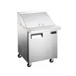 Hurakan HKN-SPMT27R1, 27-Inch Mega Top Refrigerated Prep Table