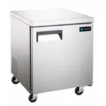 Hurakan HKN-UC27F1, 27-Inch 1 Door Reach-In Undercounter Freezer
