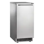 Ice-O-Matic GEMU090 15-inch Air-Cooled Pearl Nugget Ice Machine with 12 lb. Bin, 85 lbs