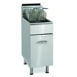 Imperial IFS-40, 2-Basket Floor Tube Fired Gas Fryer, NSF, AGA, CGA