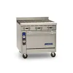 Imperial IHR-6, 36-Inch 6 Open Burner Heavy-Duty Range with Standard Oven, NSF