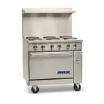 Imperial IR-2-G24T-E, 36-Inch Electric Restaurant Range (Discontinued)