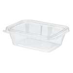 Inline TS24, 24 Oz 6.25x4.07-Inch Clamshell Rectangular Tamper Evident Clear PET Container, 200/CS