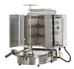 Inoksan PDG300NM, 100 Lbs Gas Gyro Machine, Bottom Motor, Wire Mesh, NSF, ETL