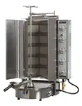 Inoksan PDG500NM, 200 Lbs Gas Gyro Machine, Bottom Motor, Wire Mesh, NSF, ETL