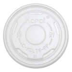 Karat C-KDL76-PP, 76-mm PP Flat Lid for 4 Oz Containers, 1000/Cs